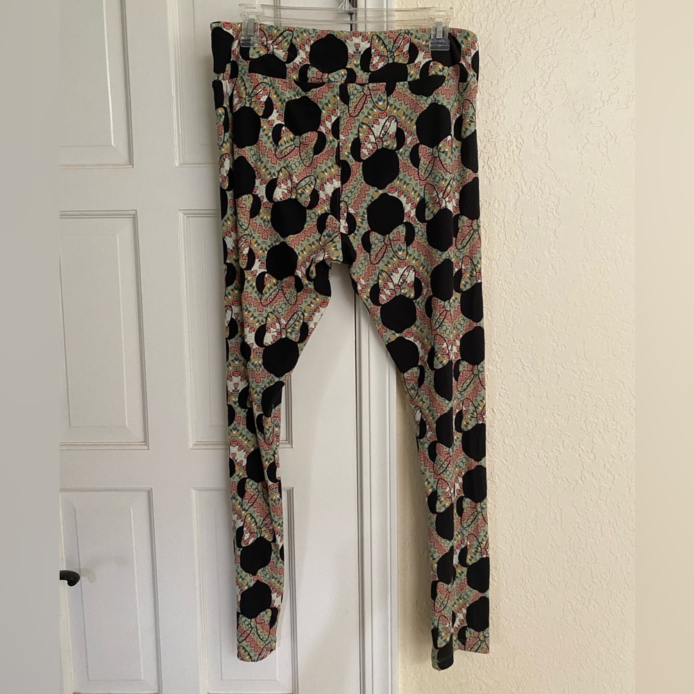 LuLaRoe Disney Collection Minnie Mouse Legging TALL & CURVY (12-18)